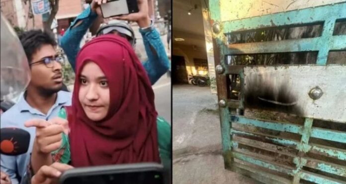 ডাকসু নেত্রী রাফিয়ার বাড়িতে ককটেল নিক্ষেপের ঘটনায় গ্রেপ্তার ৪ জন